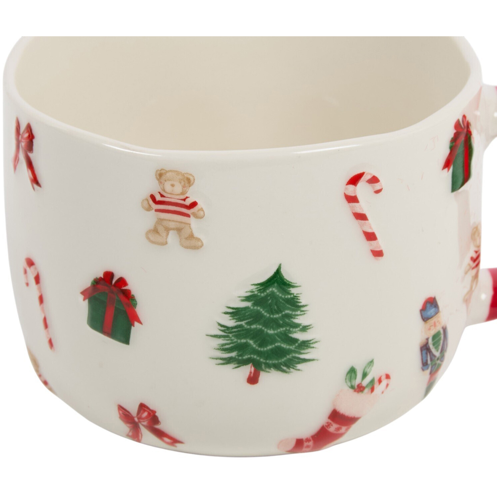 3D Christmas Icons Print Mug Image 7