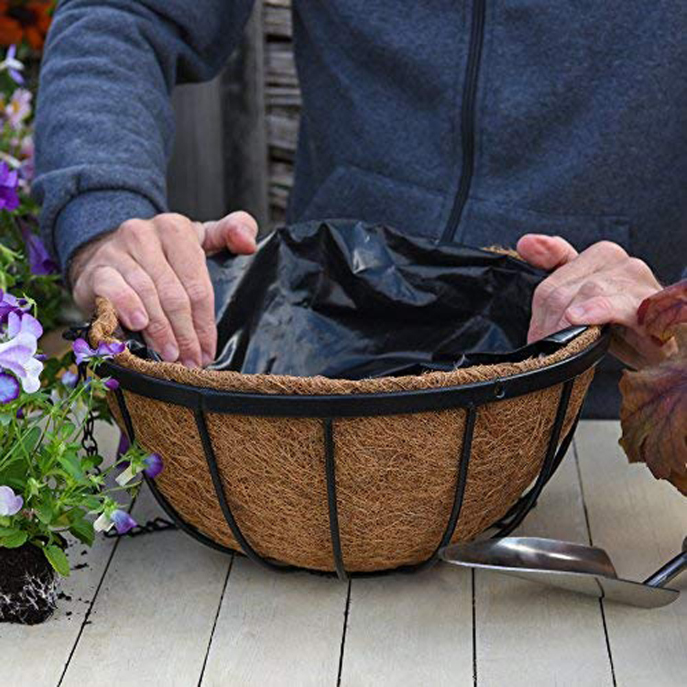 Garden Grow Hanging Basket and Liner Image 4