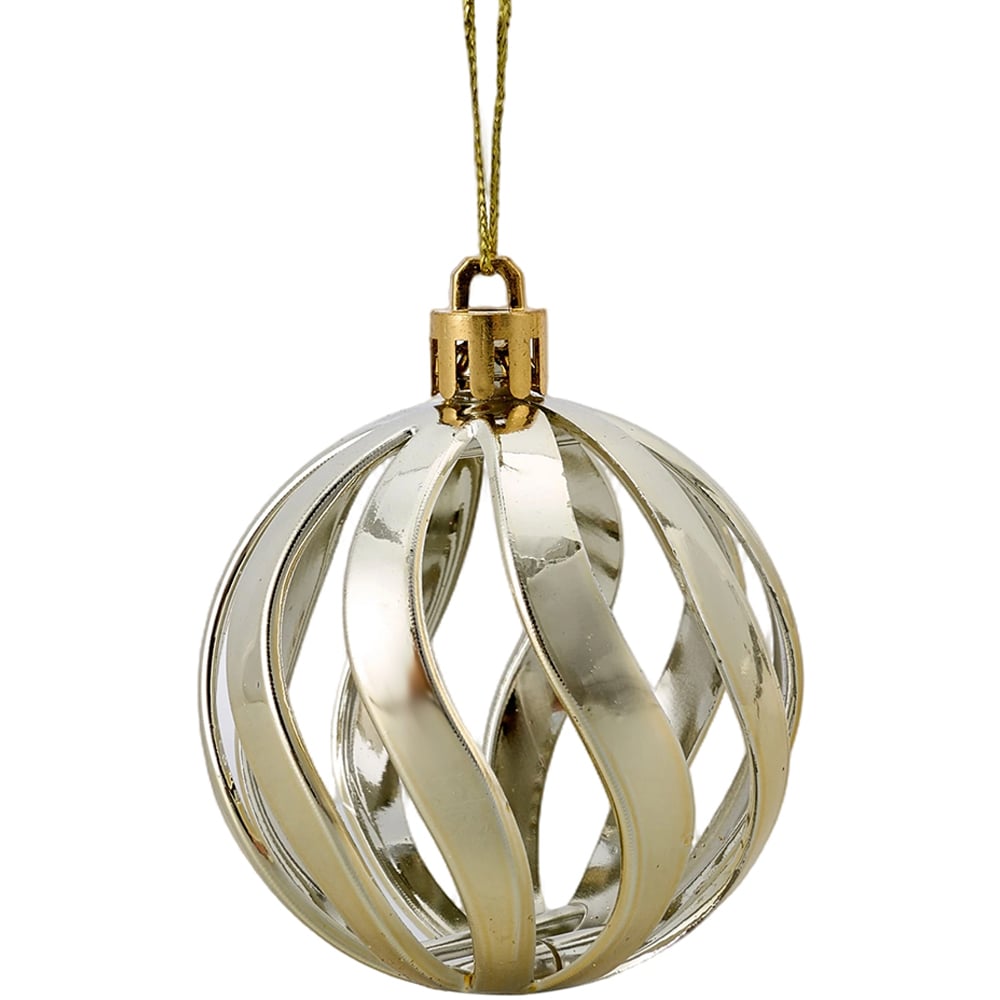 Living and Home Red and Gold Christmas Tree Decoration Ornaments 30 Pack Image 2