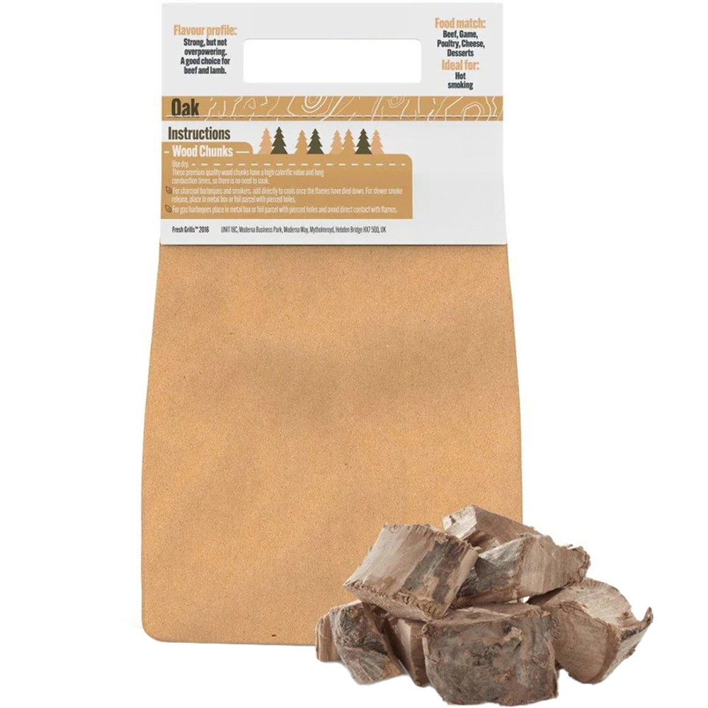 MonsterShop Oak Wood Chips Oak 9kg Image 2