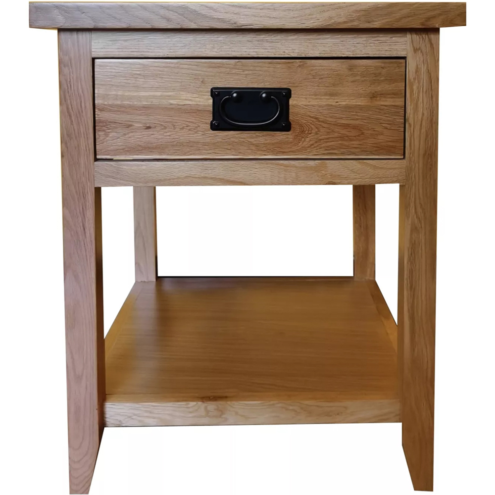 Furniture One Single Drawer Single Shelf Bedside Table Image 2