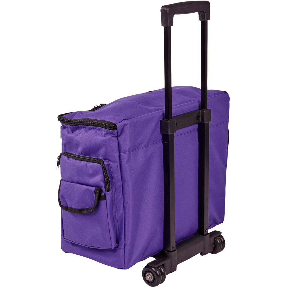 Sewing Online 006105-P Purple Sewing Machine Trolley Bag 47 x 38 x 24cm Image 2