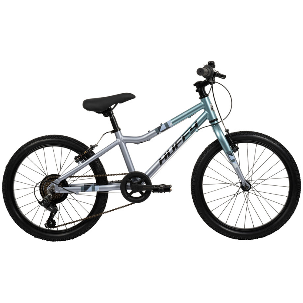 Huffy Literide Junior Boys 7 Speed 20 inch Alloy Titanium Sky Blue and Grey Bike Image 7