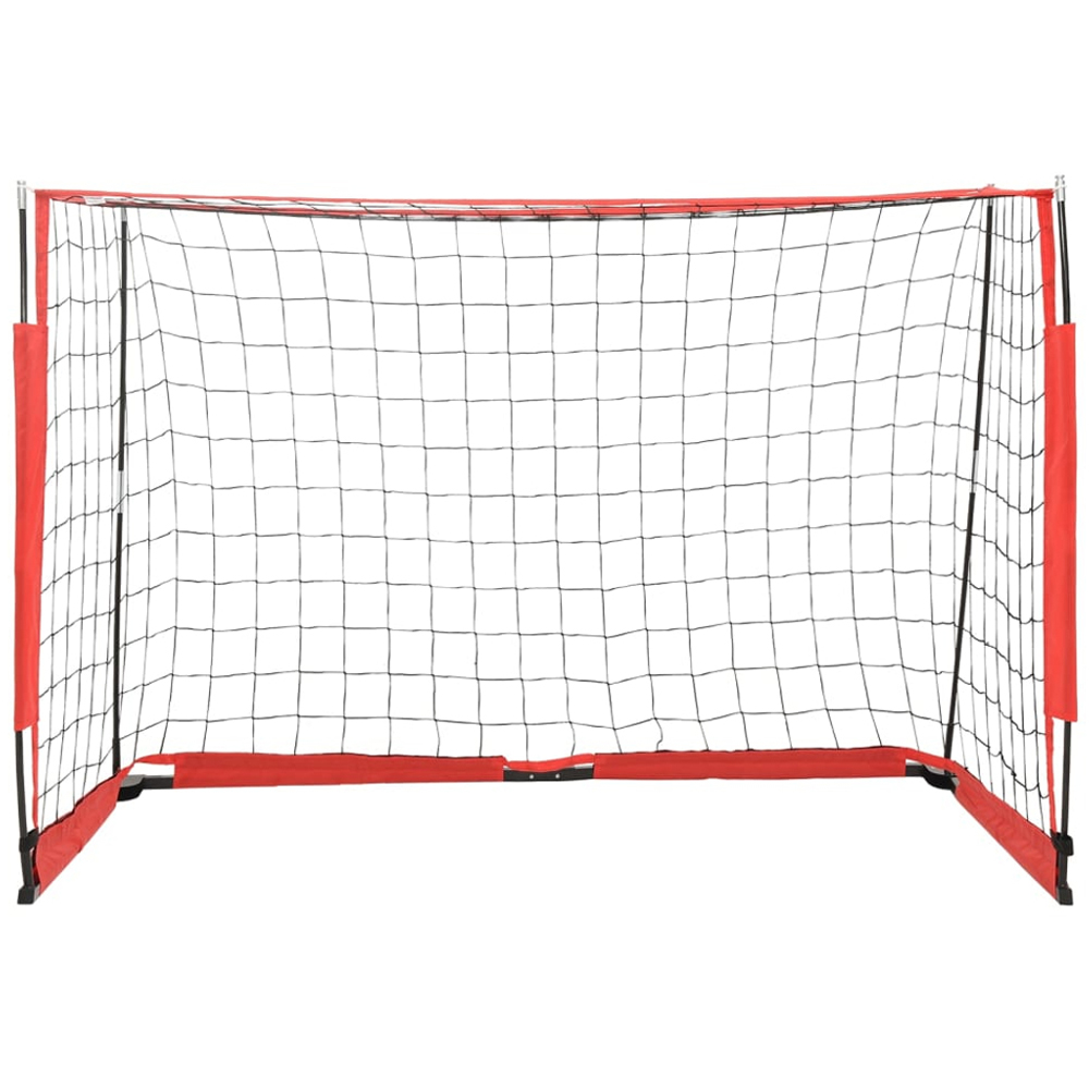 vidaXL Black Football Goal Net 4x 6ft Image 2