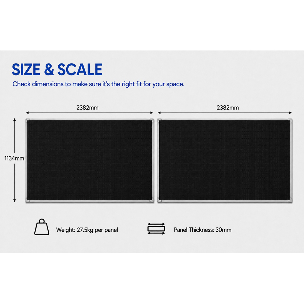 UKSOL Plug-In Solar Pro Max 2 Panel Hybrid Mount Kit 1260W Image 9