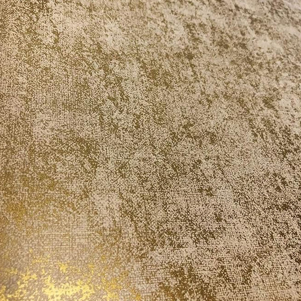 Galerie Distressed Effect Sheen Gold Wallpaper Image 1