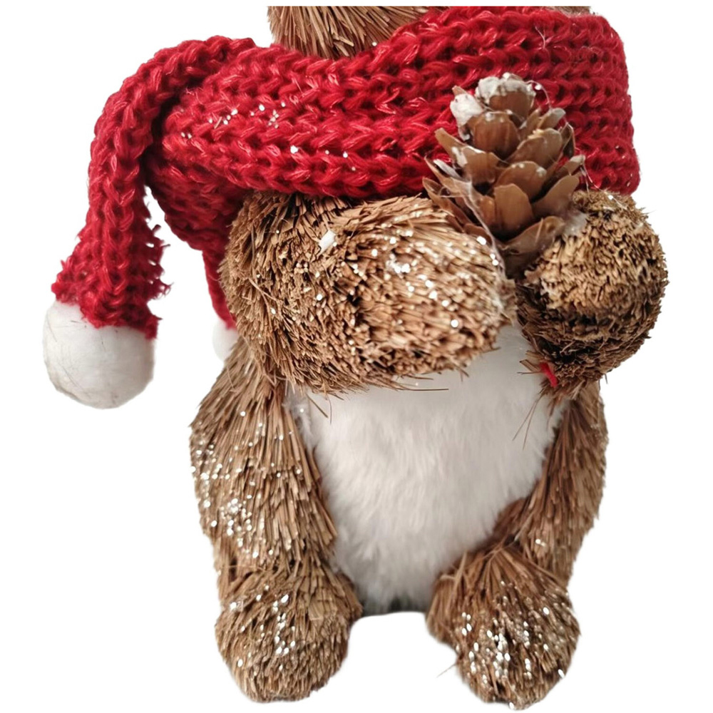 Festive Cosy Squirrel Decoration Image 5