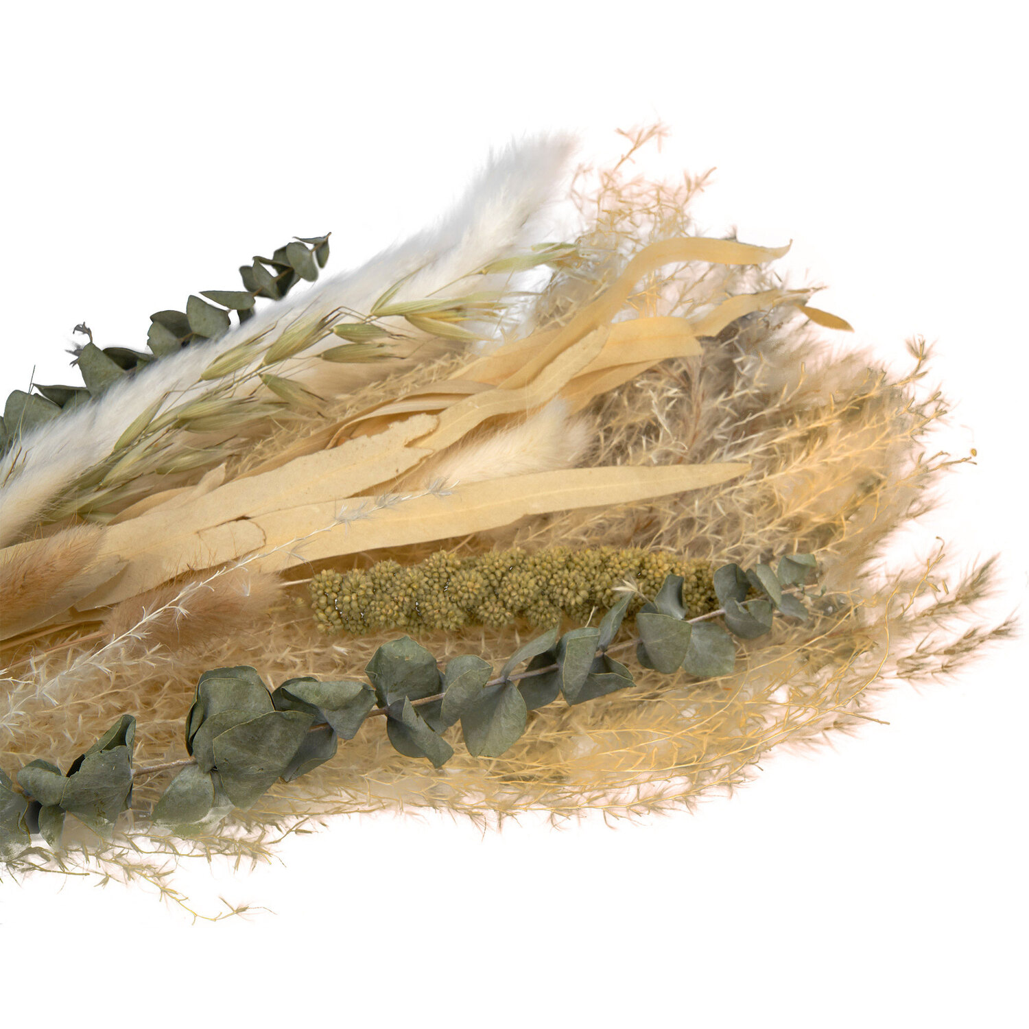 Dried Floral Pampas Bouquet - Natural Image 3