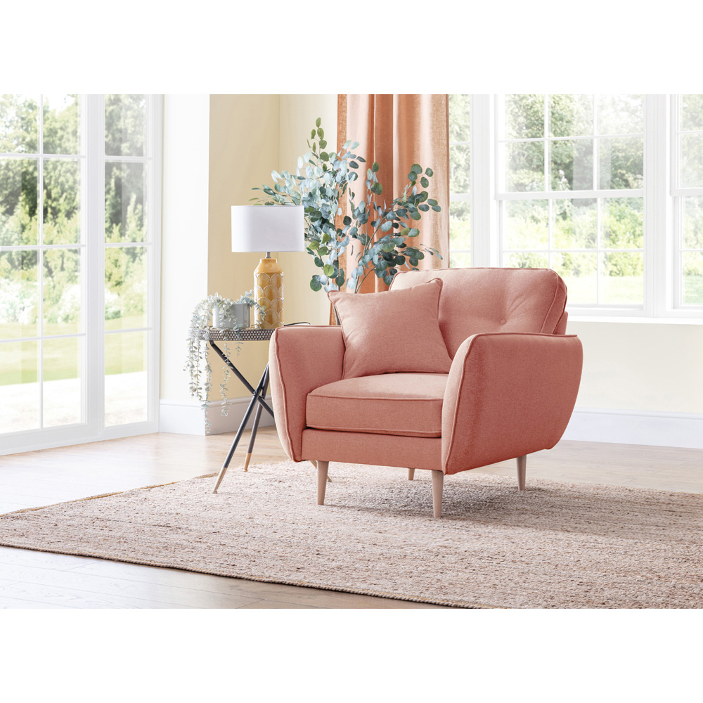 Opry Faro Coral Armchair Image 5