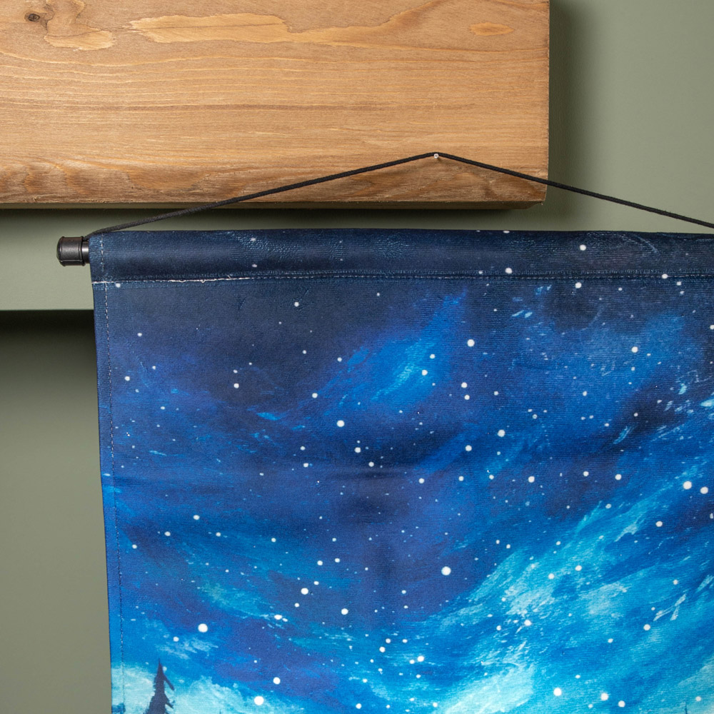 Samuel Alexander Stag Light Up Hanging Banner 60 x 40cm Image 2