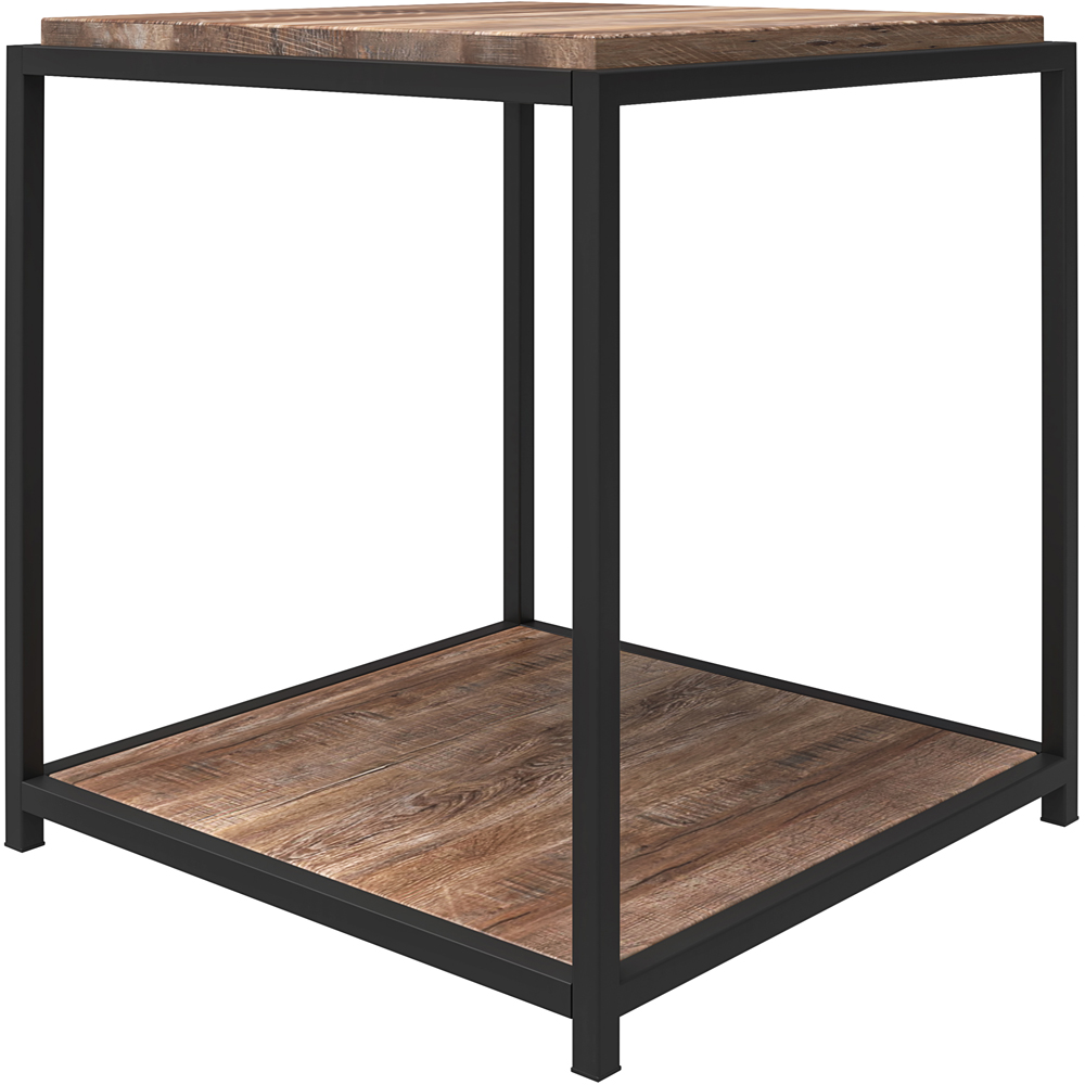 Dorel Quincy Weathered Oak End Table Image 4