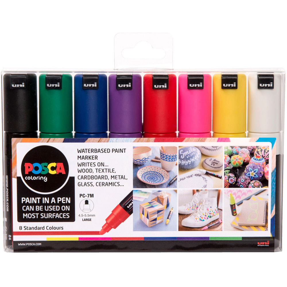 Uni-ball Posca Standard Large Colour Marker Pens Image