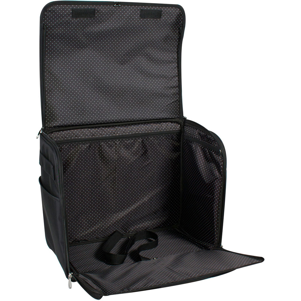 Everything Mary EVM7550-6 Quilted Black Sewing Machine Trolley 42 x 24 x 34.25cm Image 4