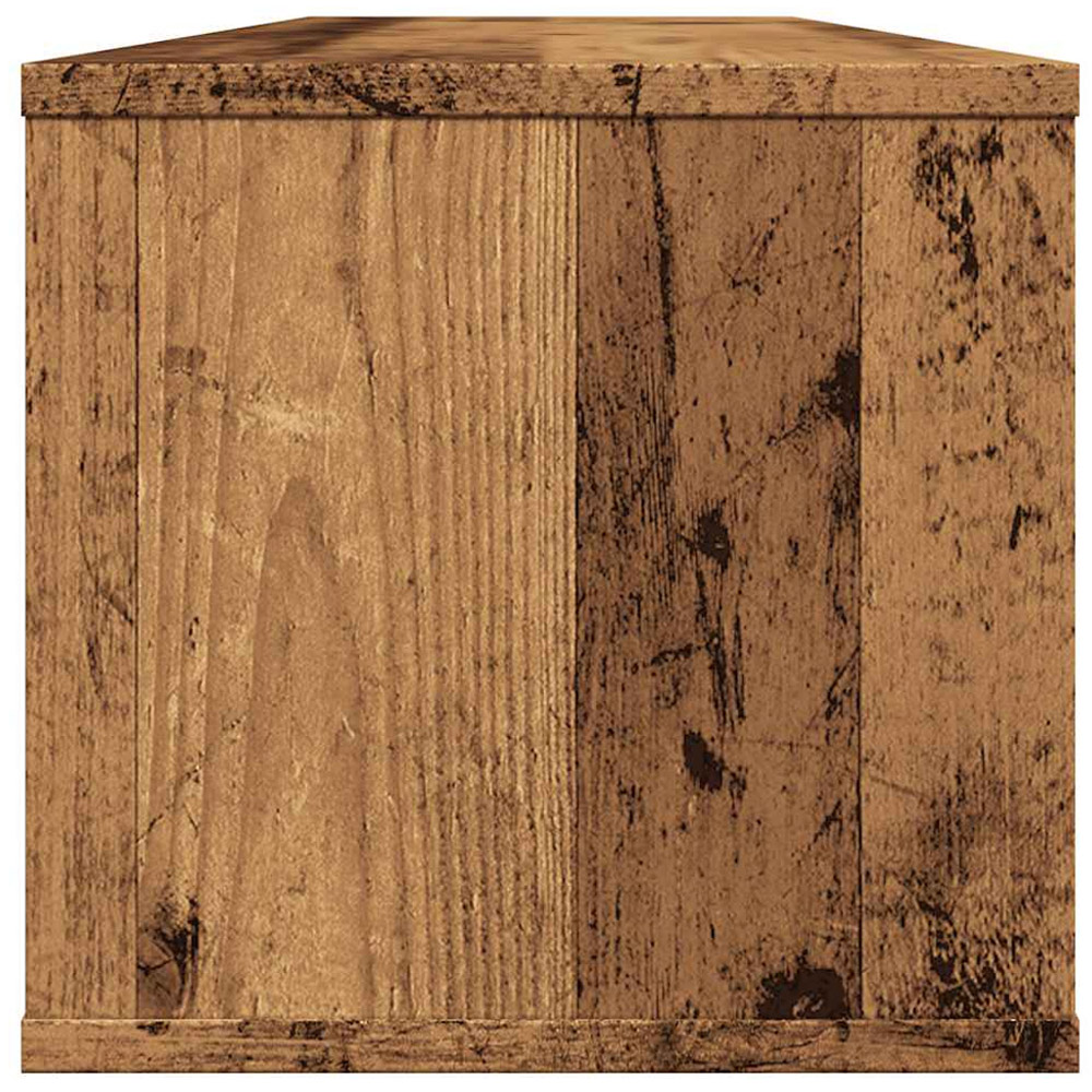 vidaXL 2 Door 4 Shelf Old Wood Wall Cabinet Image 4