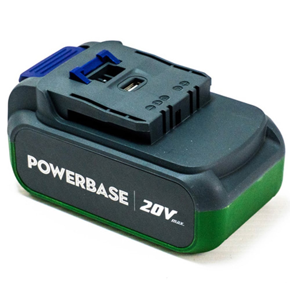Powerbase 20V 5Ah Lithium-Ion Battery with USB-A Output Image 3