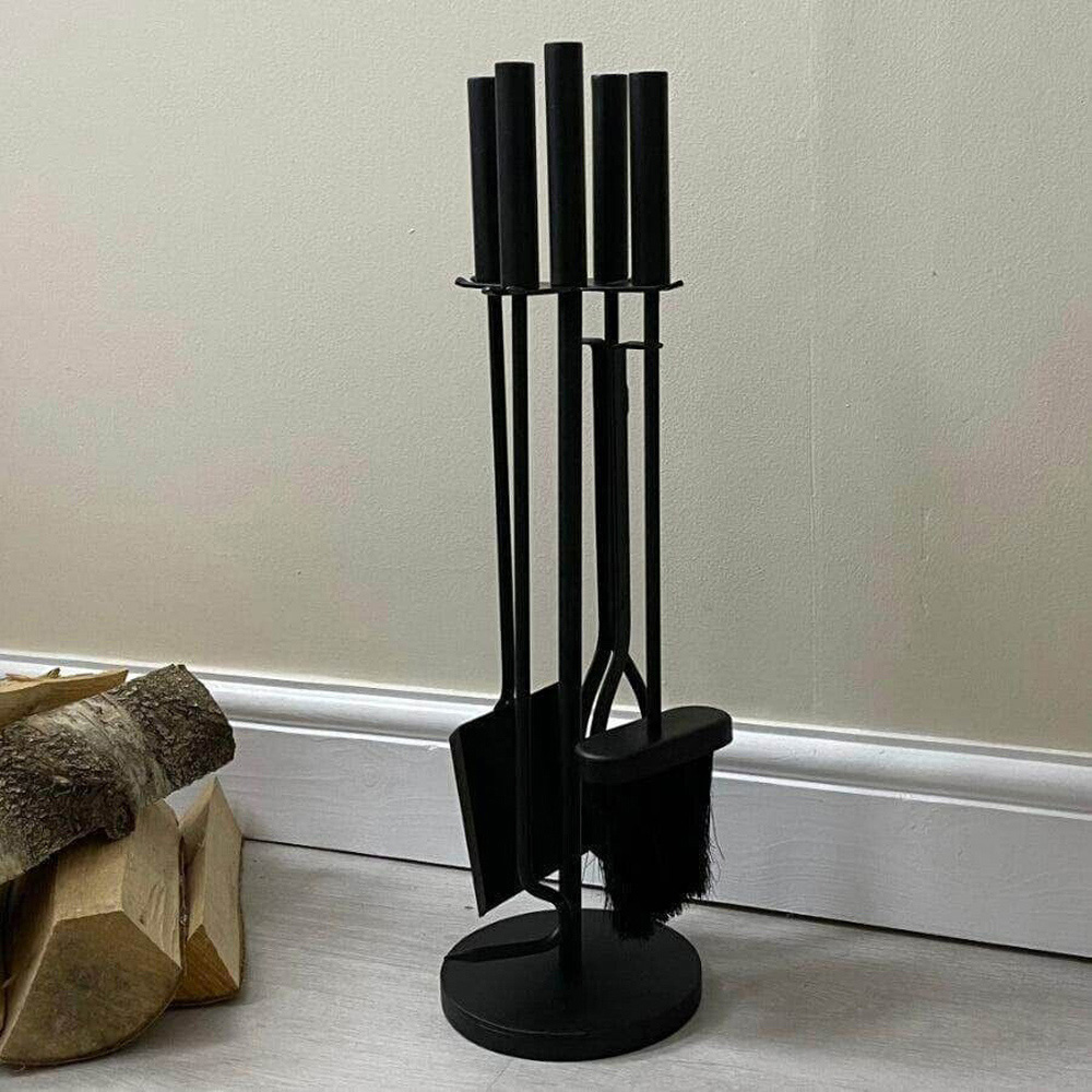Marco Paul 5 Piece Black Cast Iron Companion Set Image 2