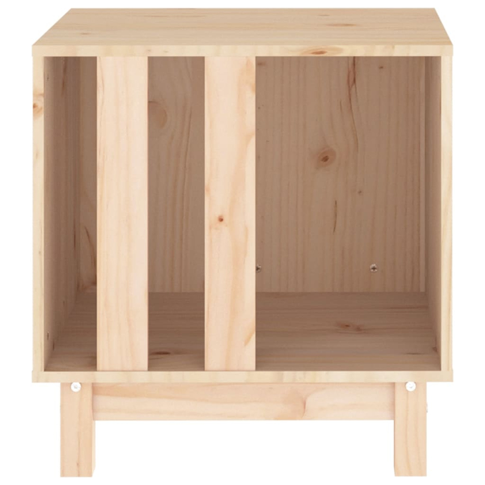 vidaXL Brown Solid Pine Wood Dog House 50 x 40 x 52cm Image 5