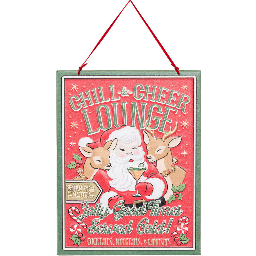 Vintage Festive Hanging Wall Art Image 2