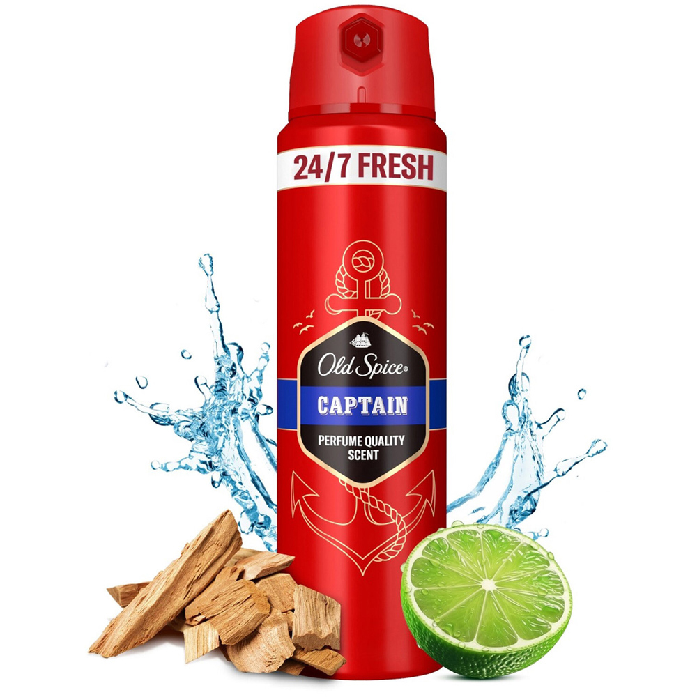 Old Spice Captain Body Spray Image 2