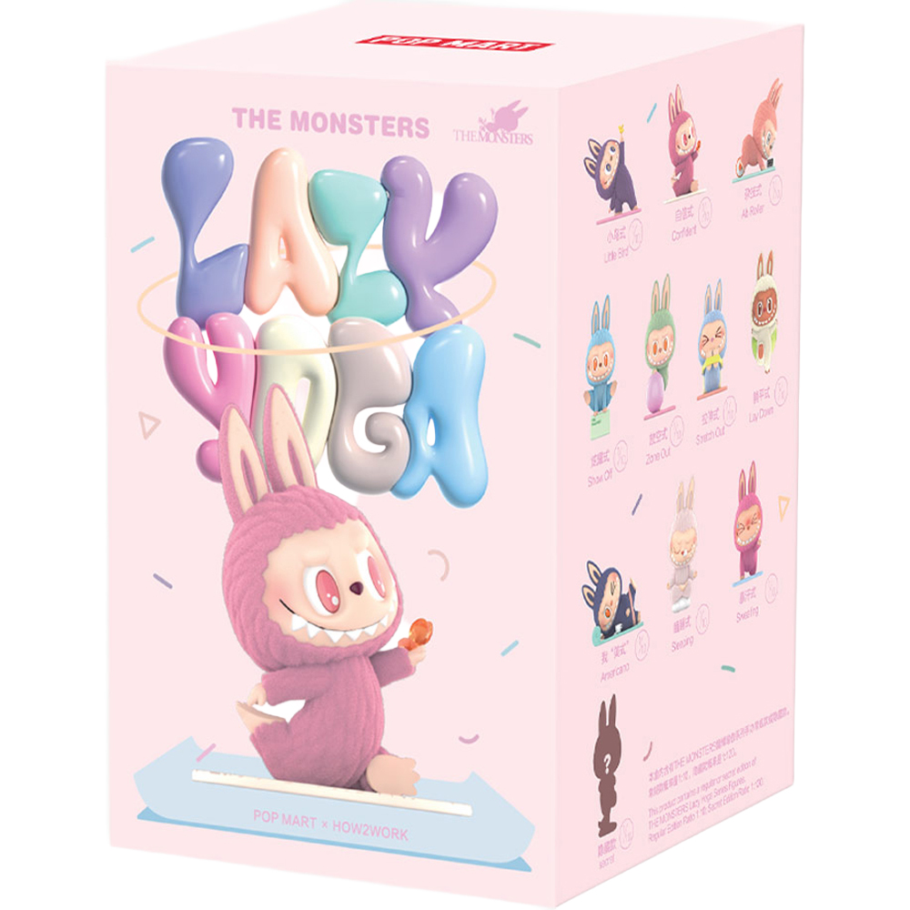 Pop Mart The Monsters Labubu Lazy Yoga Series Blind Box Image 1