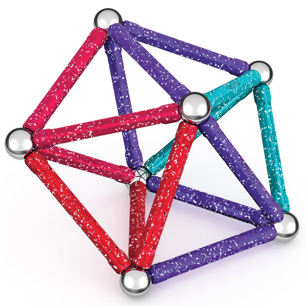 Geomag Glitter Recycled Set 60 Piece Image 6
