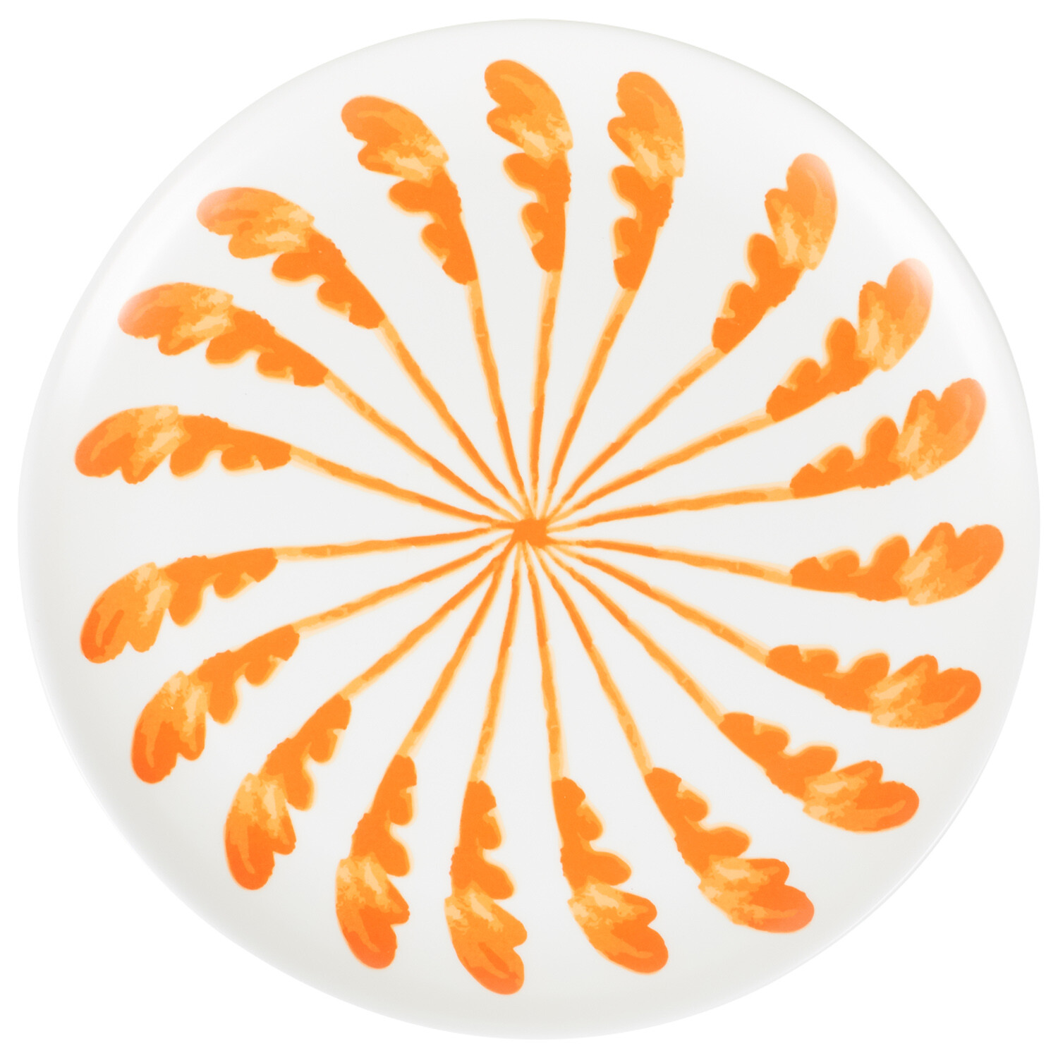 Pack of 4 Sahara Brights Spiral Melamine Plates Dinner Plate Image 2