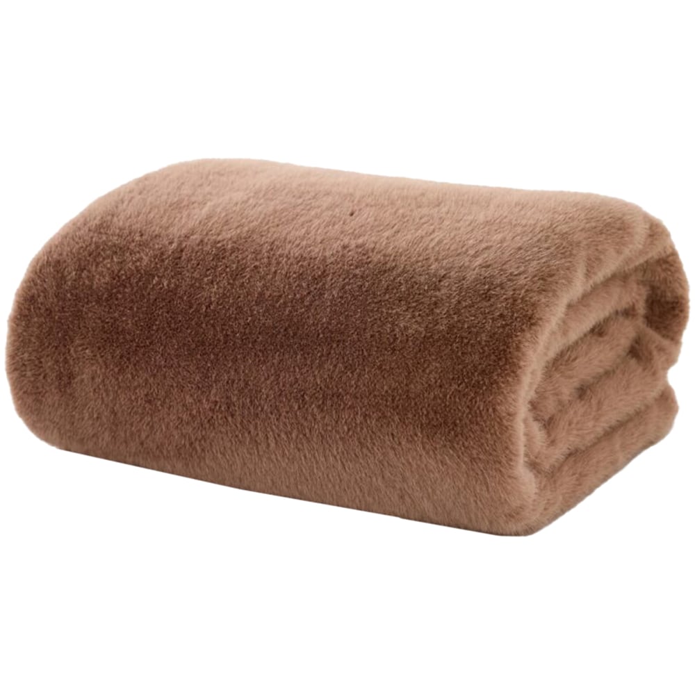 Deyongs Ashford Caramel Throw 130 x 180cm Image 1