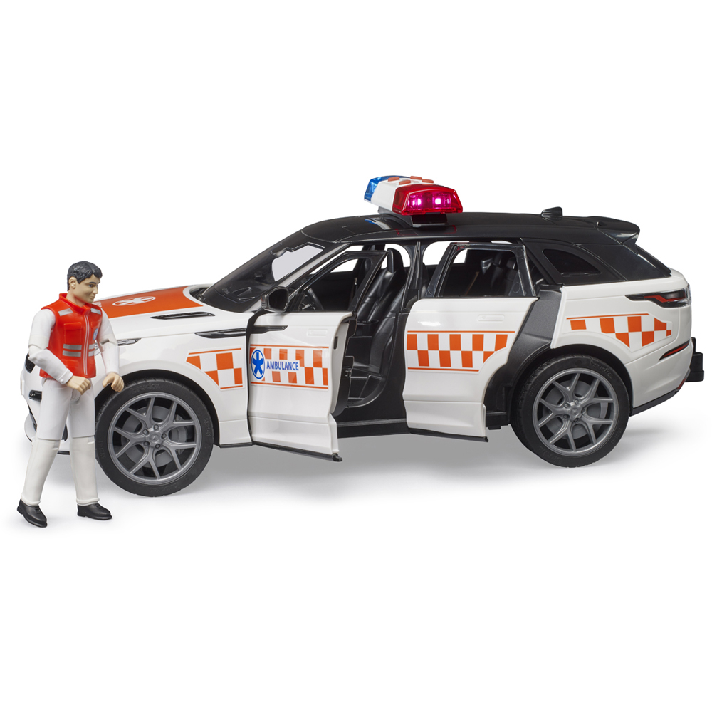 Bruder Range Rover Velar Emergency Vehicle with Driver Figure Image 5