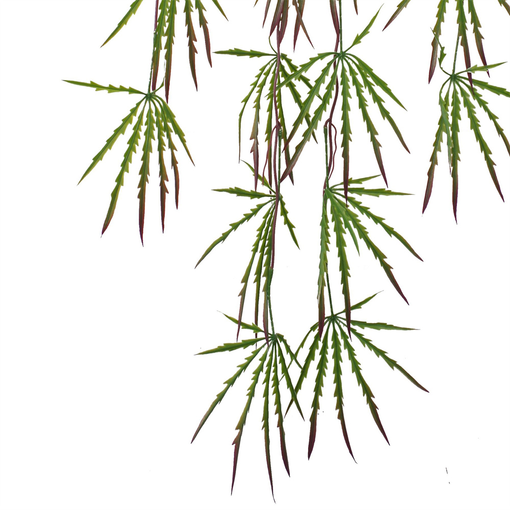 Leaf Acer Fern Foliage Hanging Artificial Plant 3ft Image 5