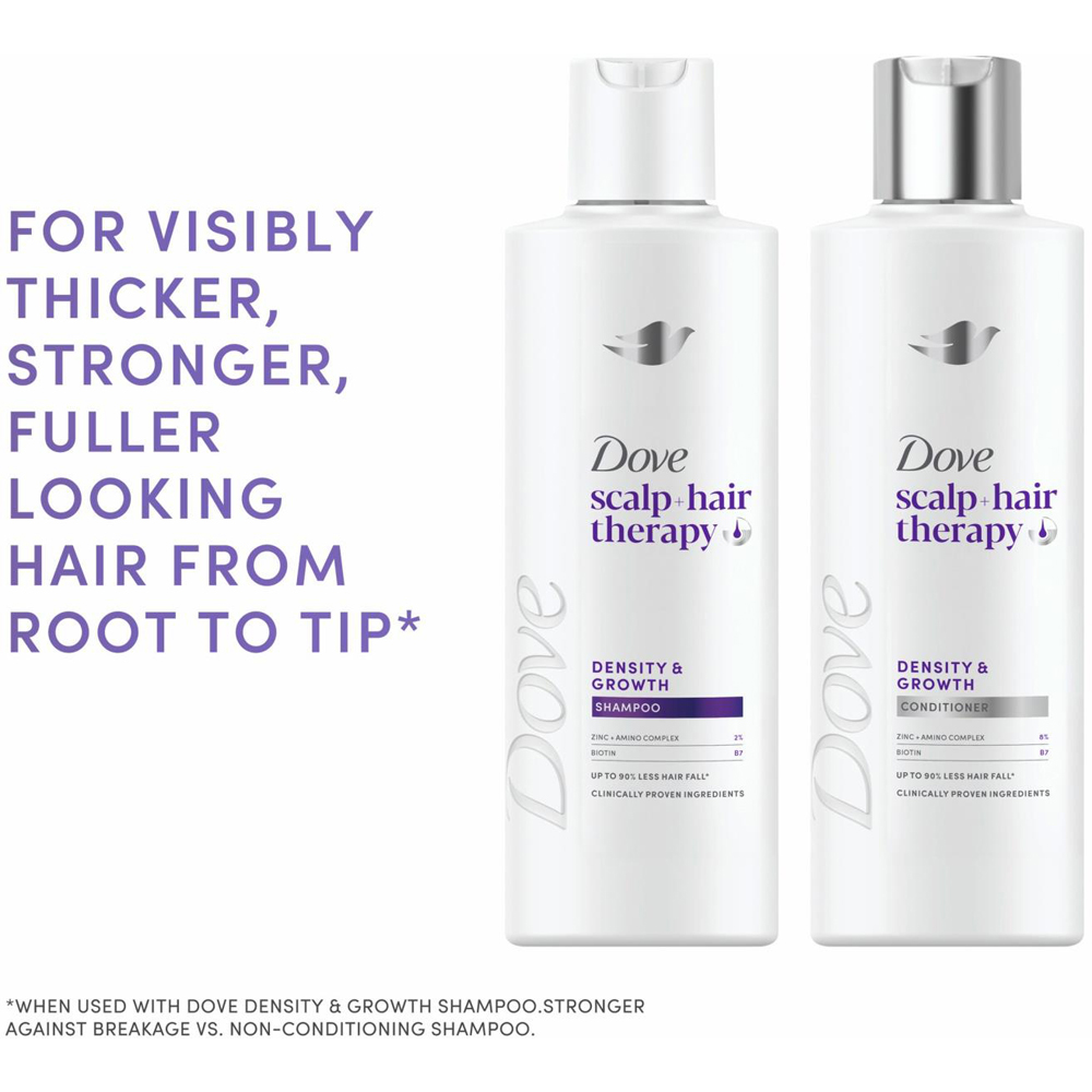 Dove Scalp+Hair Therapy Density and Growth Shampoo and Conditioner Duo 250ml 6 Pack Image 7