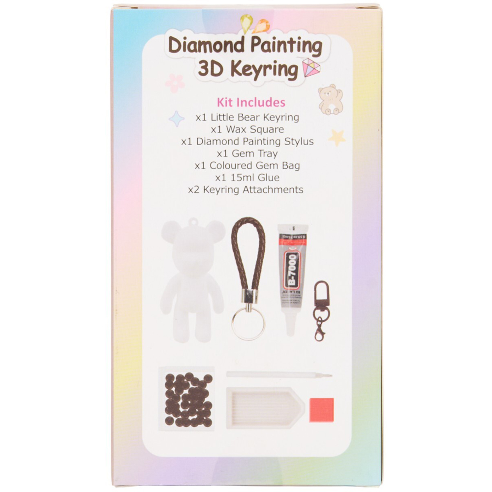 Diamond Painting 3D Keyring Kit Image 9