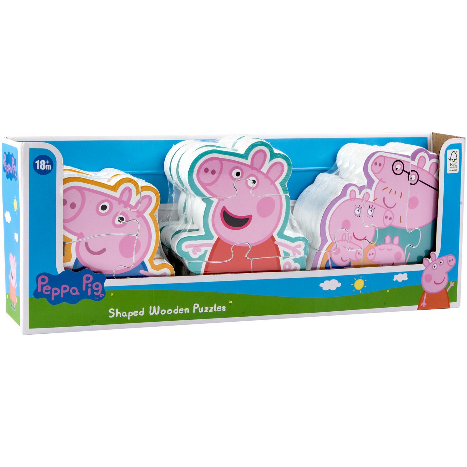 Peppa Pig Wooden Shaped Puzzle Image 4