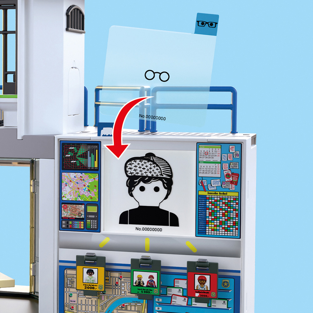 Playmobil Police Station with Investigation Room Playset Image 7