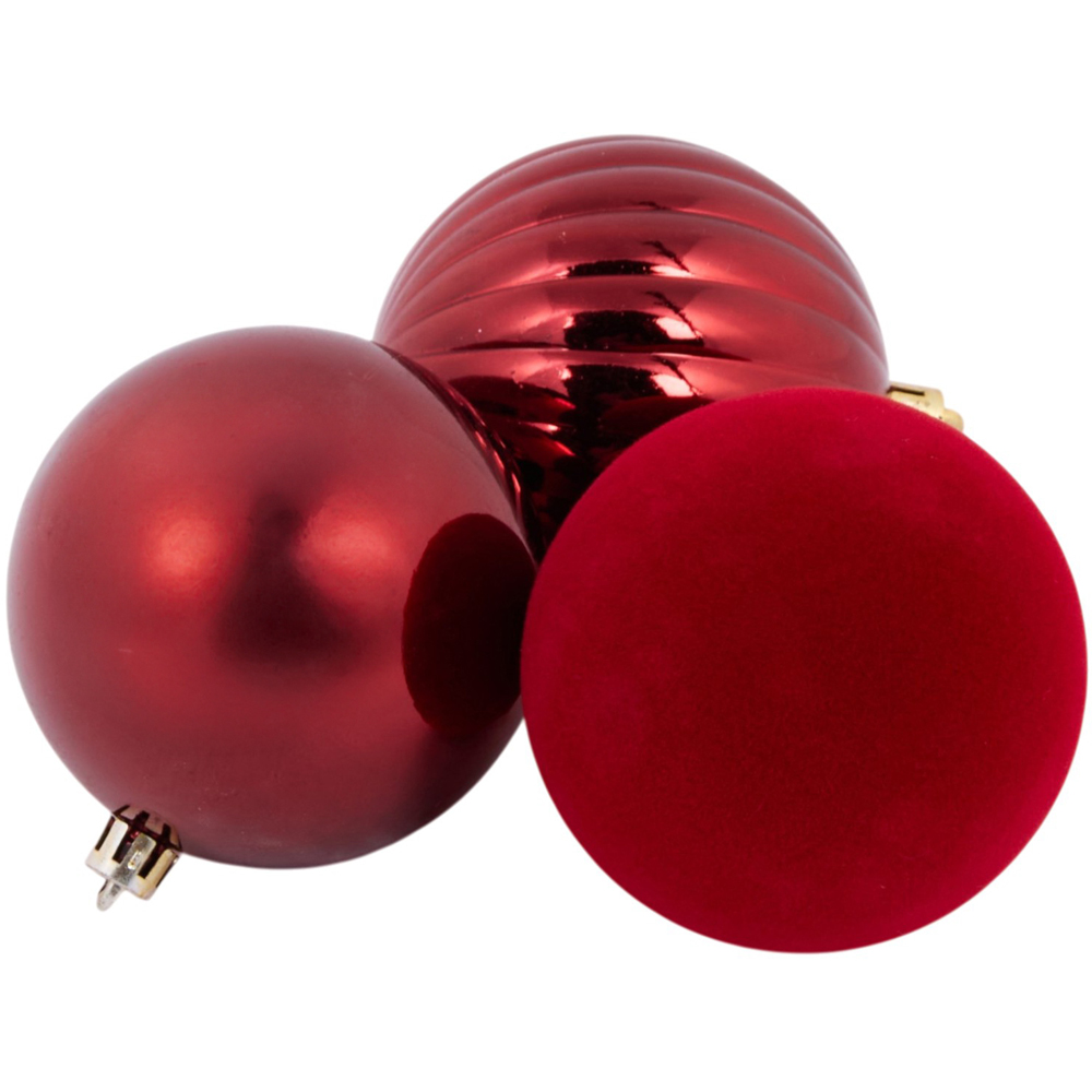 Extra Large Bauble Drum Red Image 3