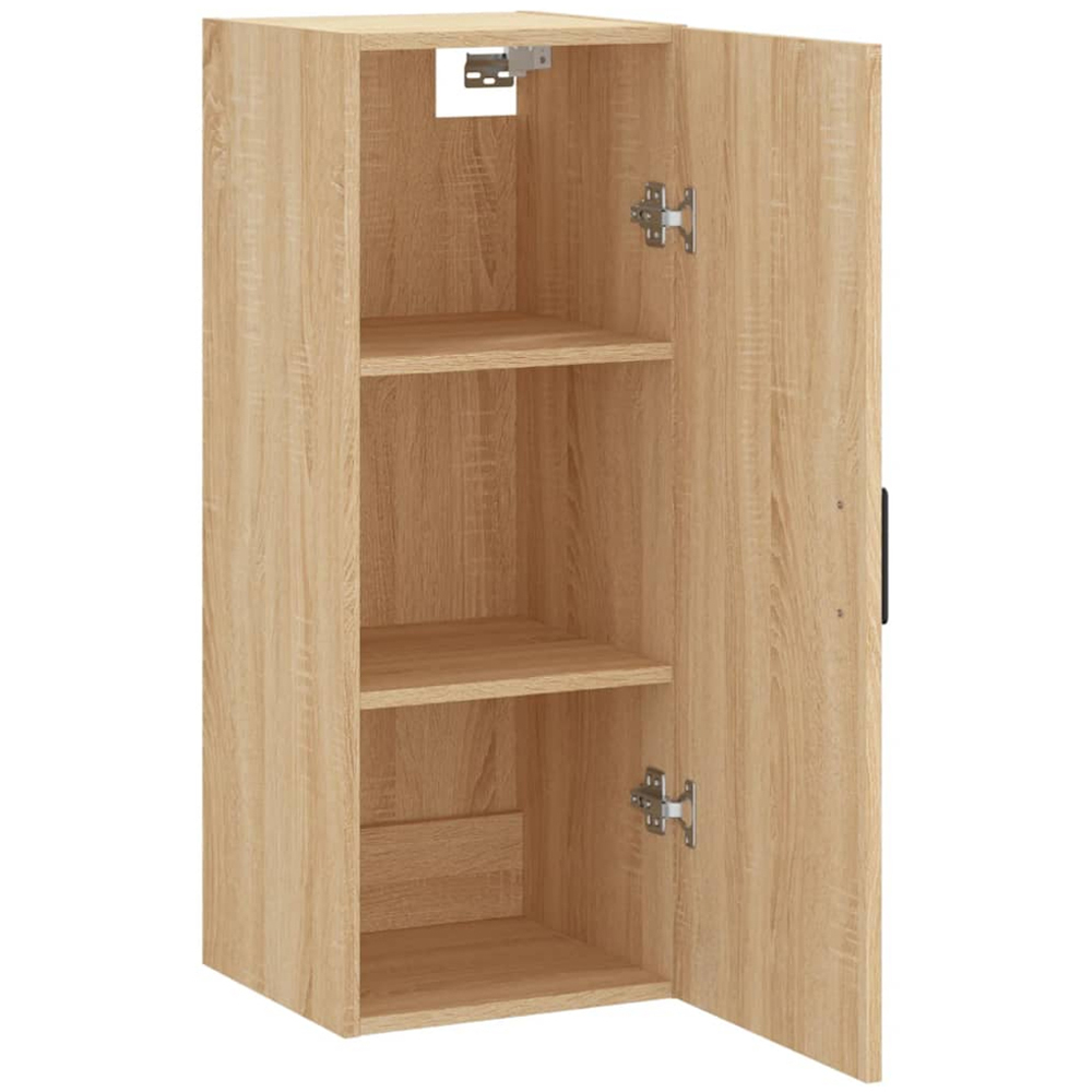 vidaXL Single Door Sonoma Oak Wall Mounted Cabinet Image 5
