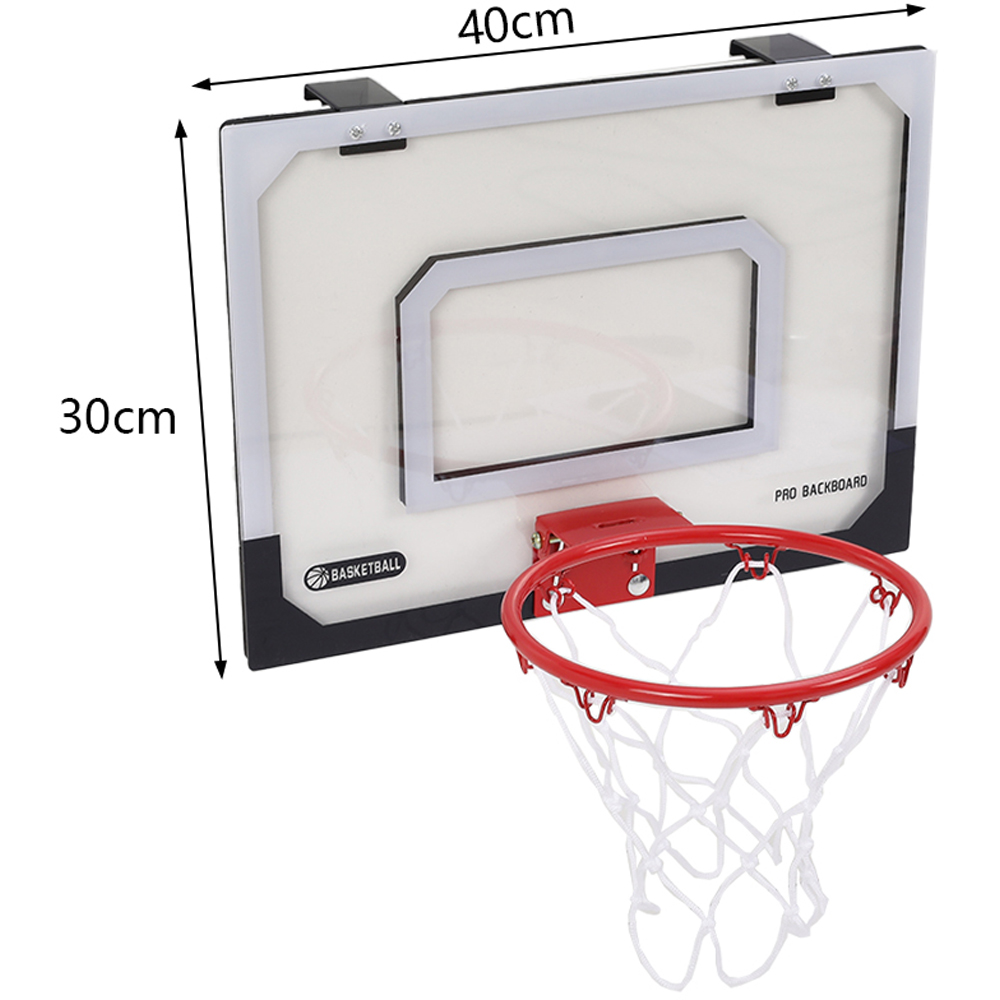 Living and Home Kids Wall Mounted Basketball Hoop Set Image 7