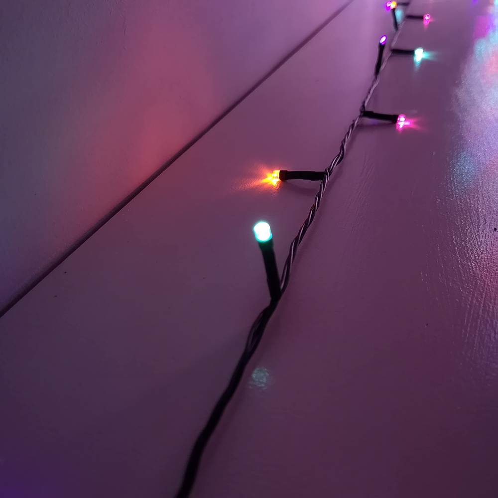 Premier TimeLights 600 Rainbow LED Multi-Function Christmas String Light 60m Image 6