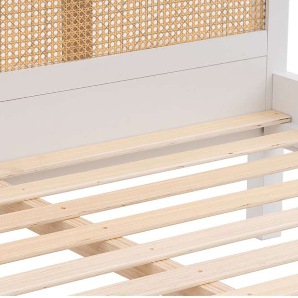 Birlea Croxley King Size Rattan Bed Image 5