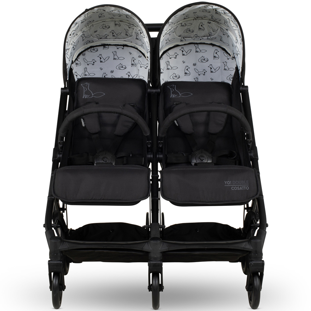 Cosatto Yo! Foxed Double Pushchair Image 2