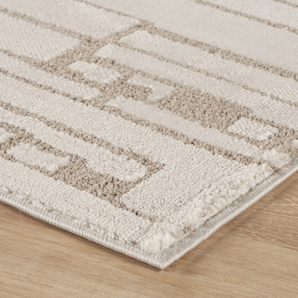 Desire Rugs Hamilton Mocha Bold Geometric Rug 60 x 220cm Image 4