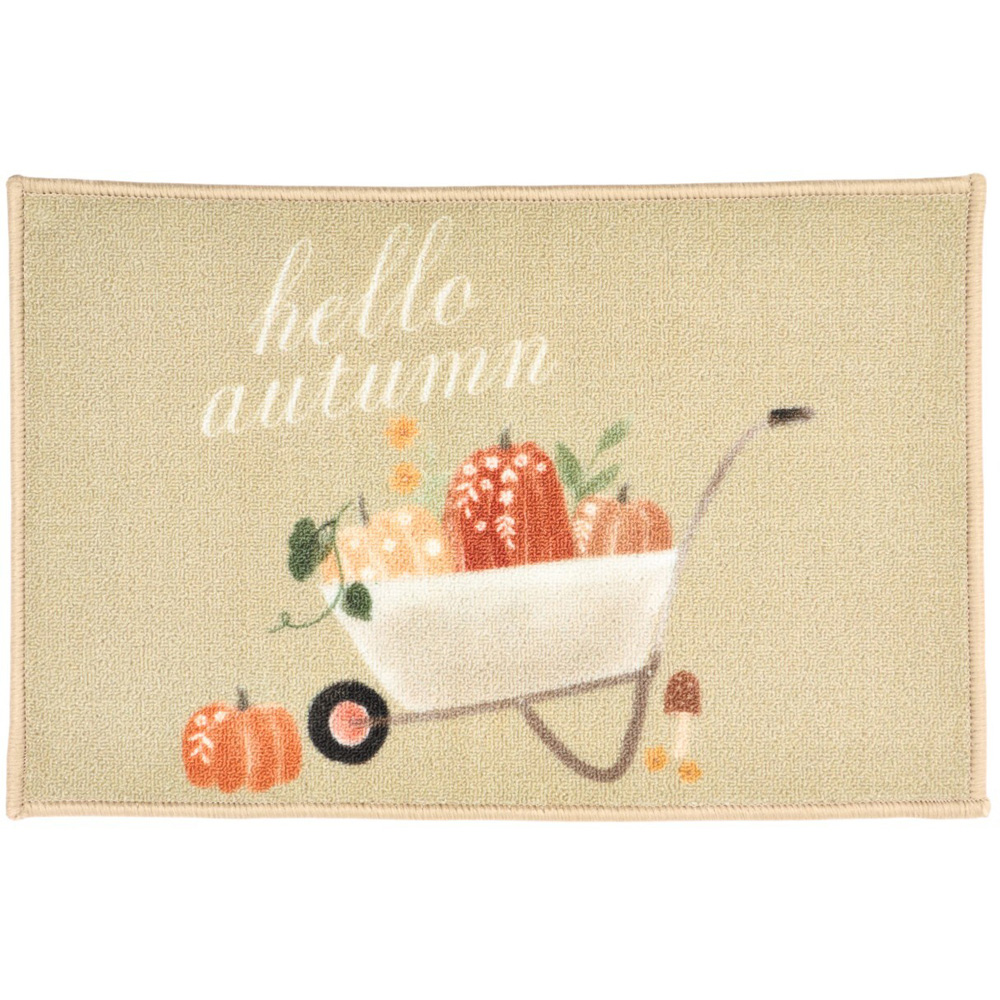 Autumn Print Washable Doormat Image 2