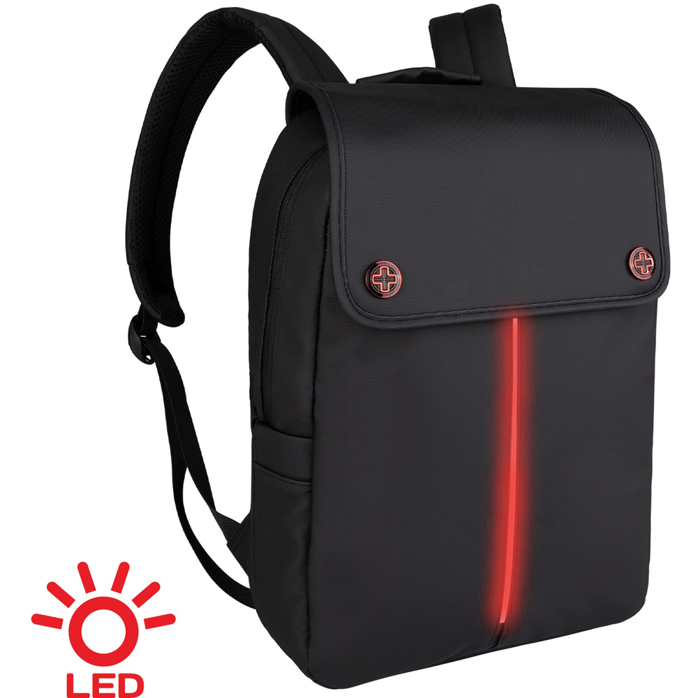 Crossgear Halo Black Laptop Backpack 40cm Image 4