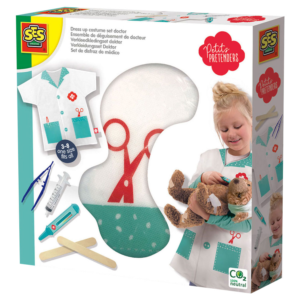 SES Creative Dress Up Costume Doctor Set Image 1