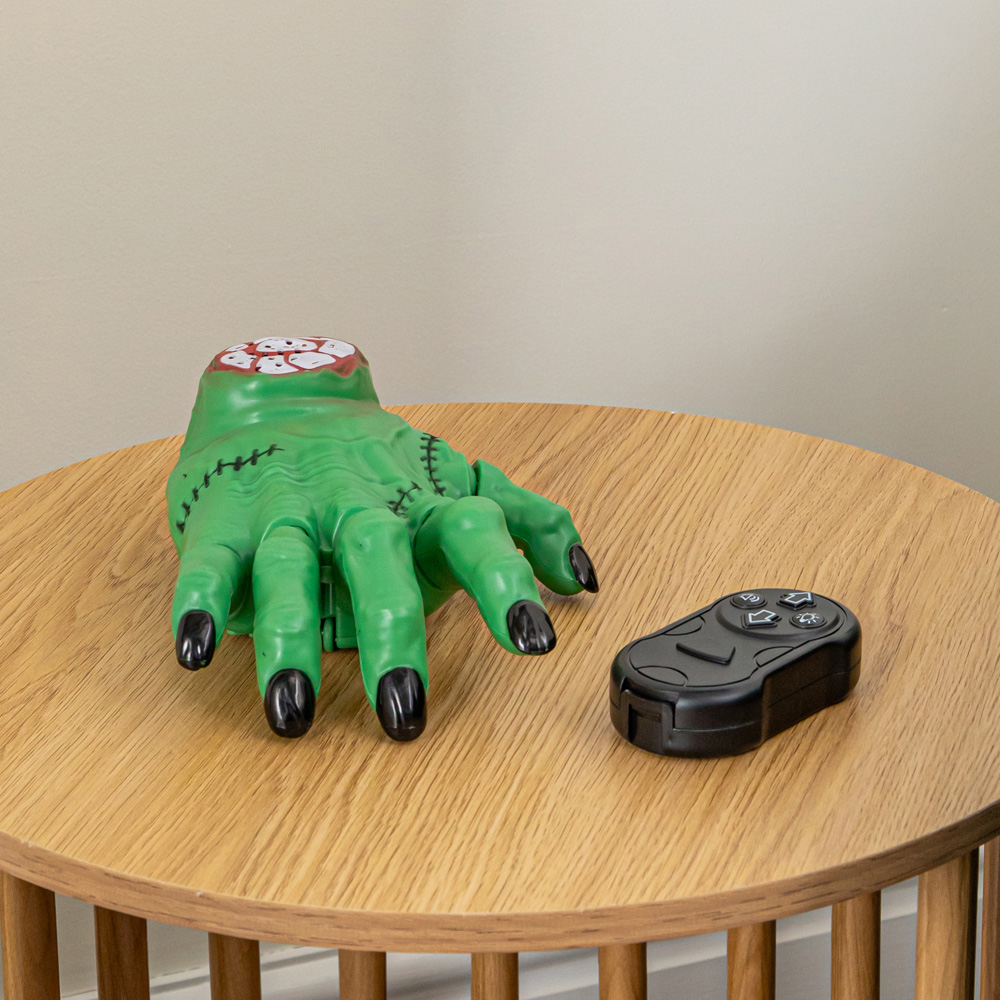 Samuel Alexander Green LED Grizzly Moving Remote-Controlled Halloween Hand Image 2
