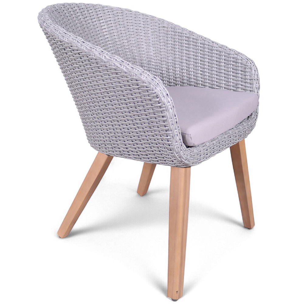 Royalcraft Lune Sol 6 Seater Round Concrete Dining Set Image 3