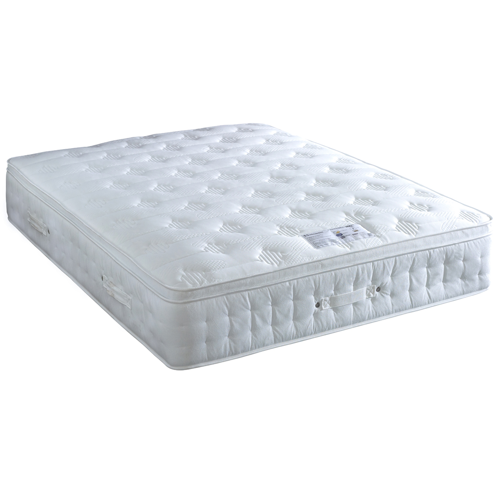 Anti Bed Bug Small Double 1500 Pocket Sprung Foam Pillow Top Mattress Image 1