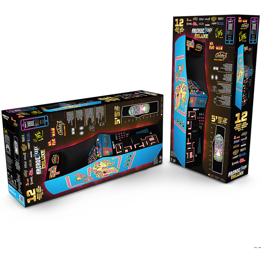 Arcade1Up Ms. Pac-Man vs Galaga Home Arcade Machine Image 2