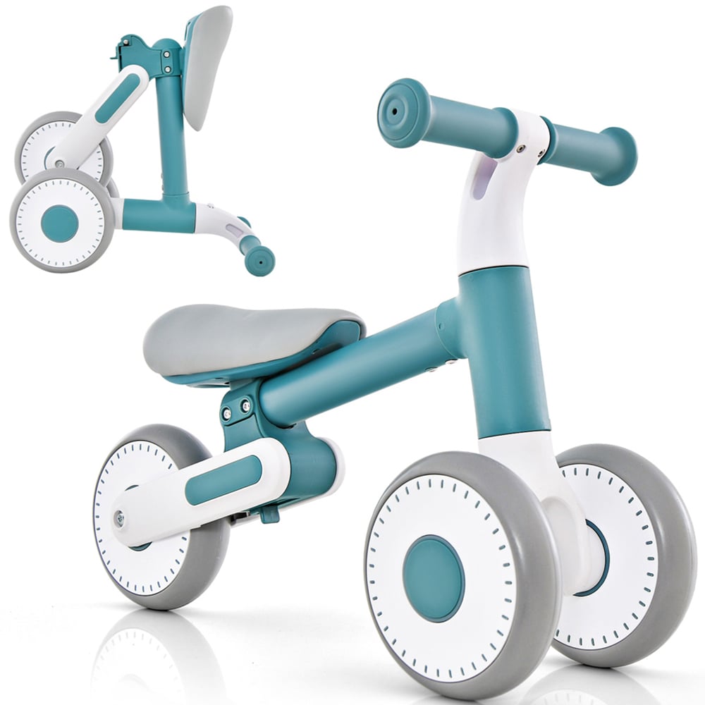Costway Kids Blue Balance Bike with Adjustable Seat Image 3