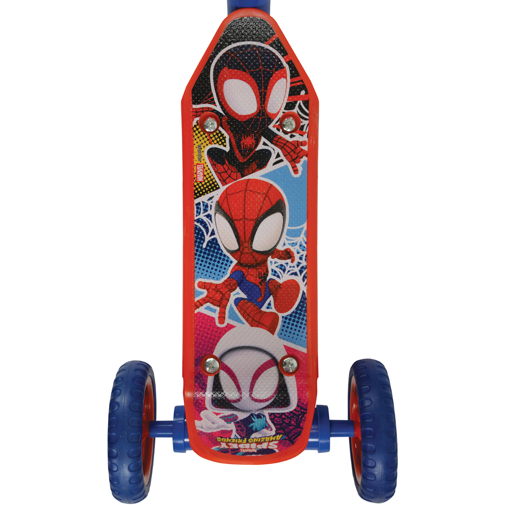 Spidey and His Amazing Friends Deluxe Height Adjustable Kids Tri Scooter Image 5