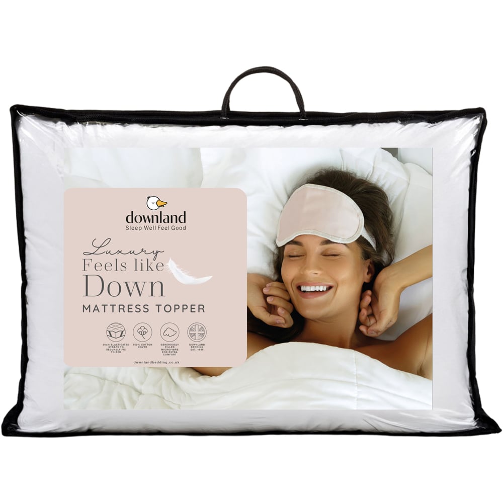 Downland Feels Like Down Double Mattress Topper Image 1